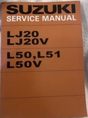 Picture of Free Download Suzuki LJ20 Factory Service Manual PDF