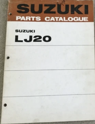 Picture of Free Download Suzuki LJ20 Parts Manual PDF